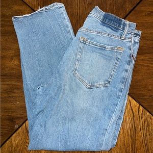 Abercrombie & Fitch Ankle Straight Jeans